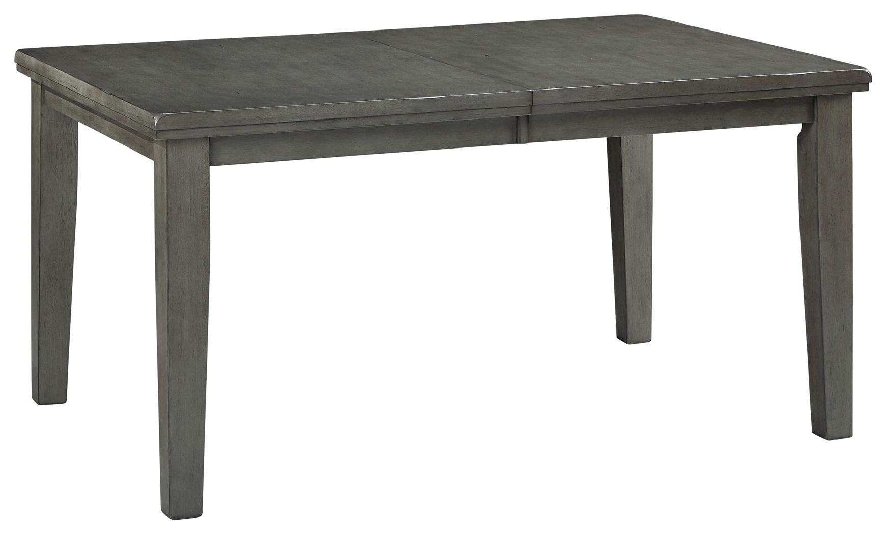 Hallanden - Rectangular Dining Room Butterfly Extension Table - Gray