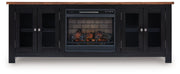 Wildenauer - 76" TV Stand With Electric Fireplace