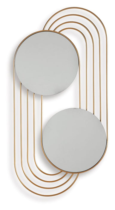 Warrenley - Gold Finish - Accent Mirror