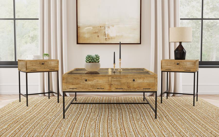 Stephie - Square Coffee And End Table Set