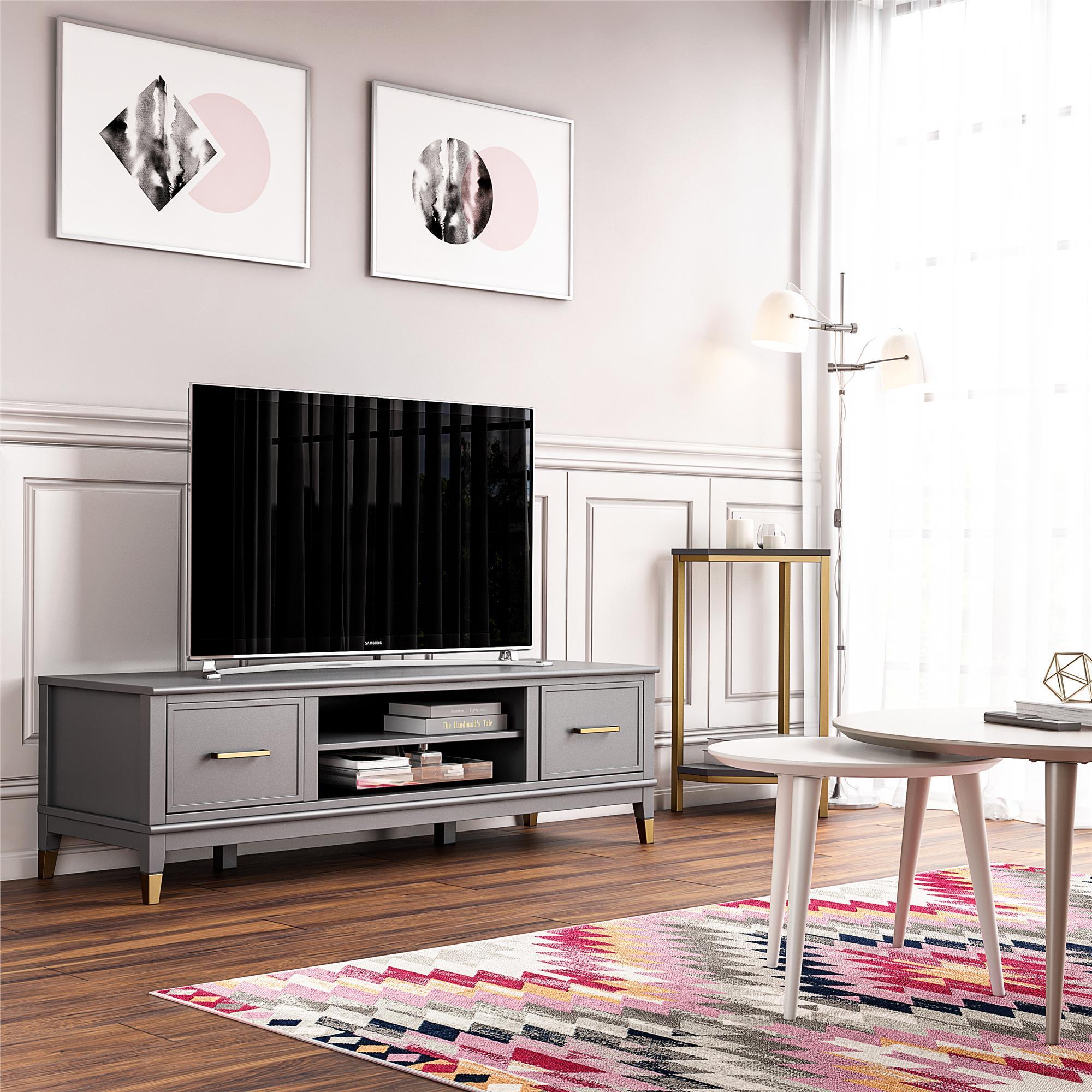 Westerleigh - TV Stand - Dark Gray