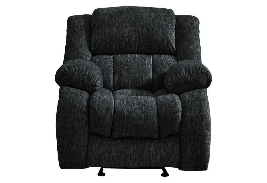 U250 - Reclining Sofa / Console Reclining Loveseat / Glider Recliner - Ebony