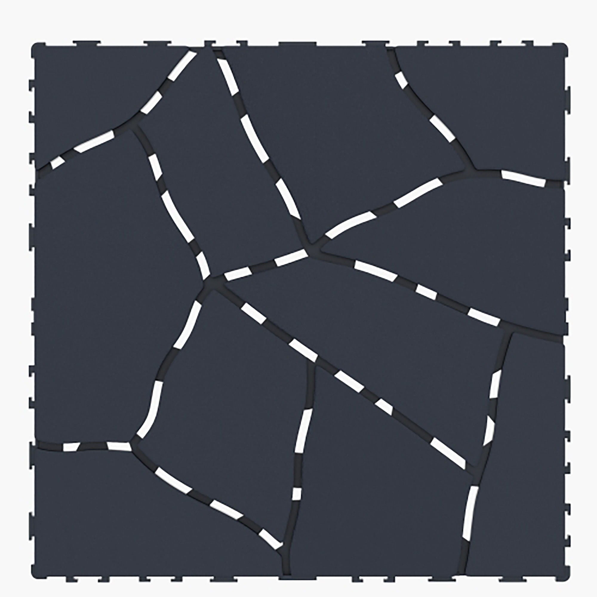 Stone Style Patio Deck Tiles Diy Interlocking Floor Tiles