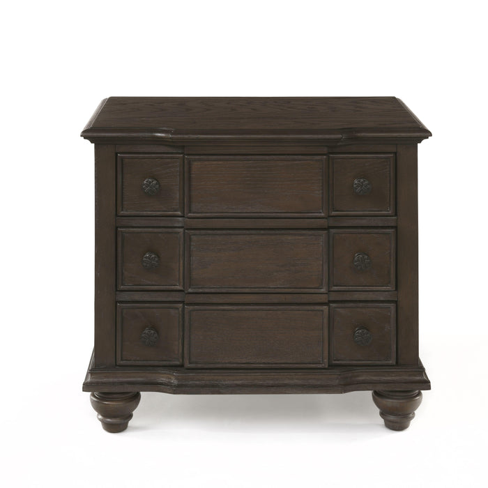 Baudouin Weathered Oak Nightstand image