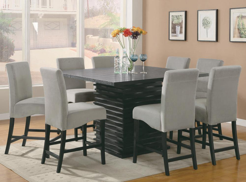 Stanton Square Counter Table Black - iDEAL Furniture (Danbury, CT)