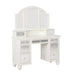 Reinhart Reinhart 2-piece Vanity Set White and Beige - iDEAL Furniture (Danbury, CT)