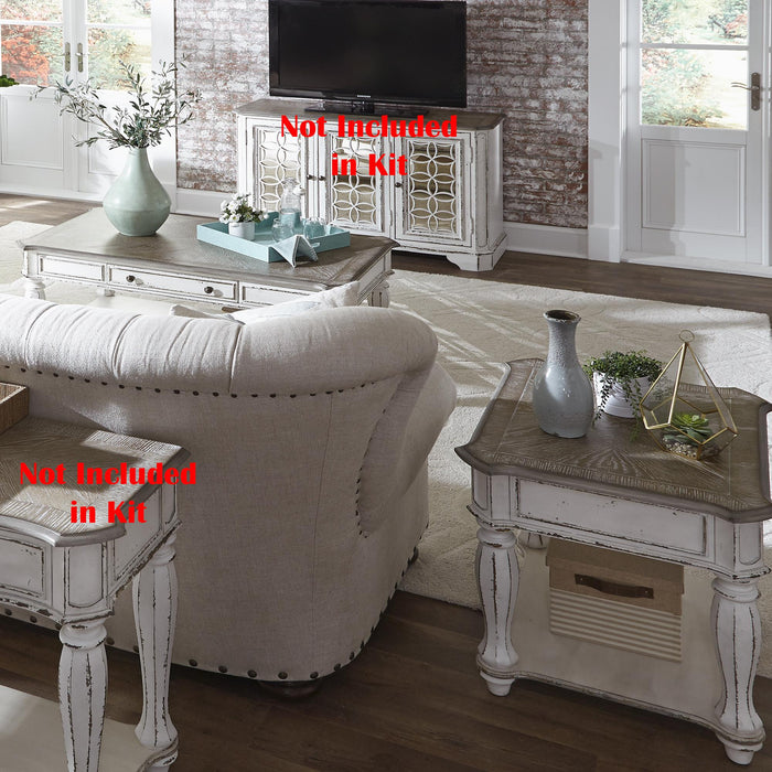 Magnolia Manor 3 Piece Set (1-Cocktail 2-End Tables) image