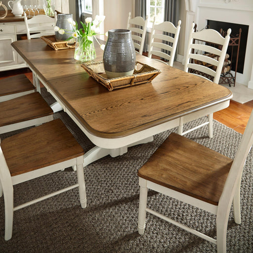 Springfield Double Pedestal Table Top image