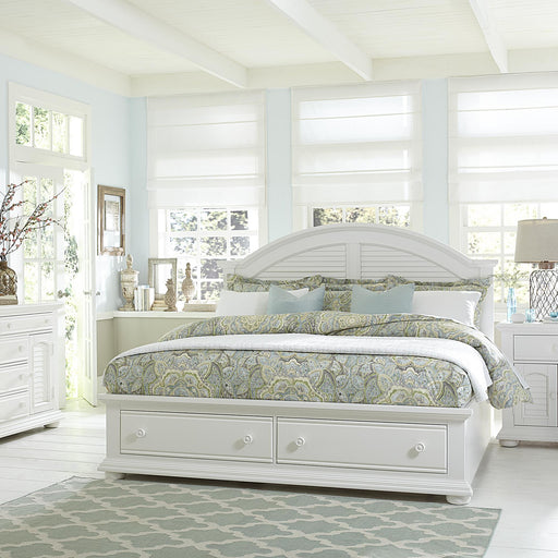 Summer House I King Storage Bed, Dresser & Mirror, Chest, Night Stand image