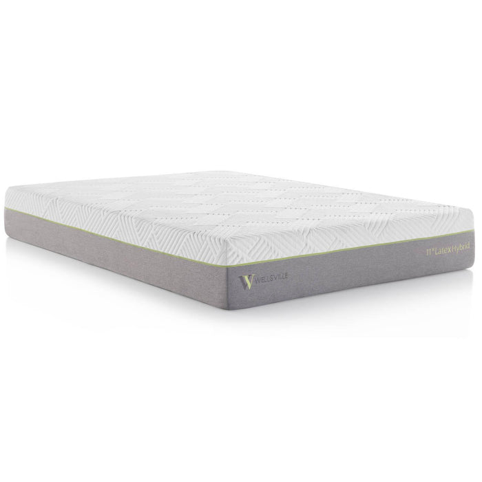 Wellsville 11" Latex Hybrid Mattress