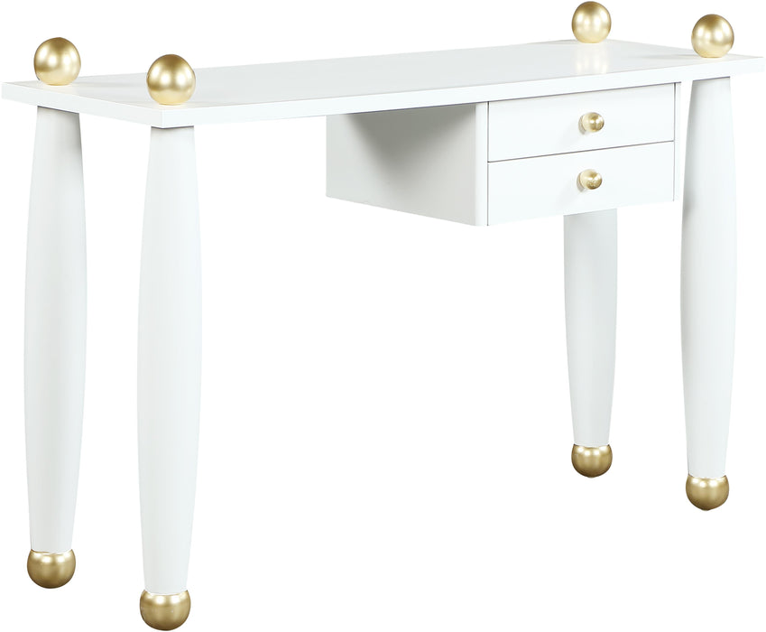 Etro White / Gold Desk/Console image