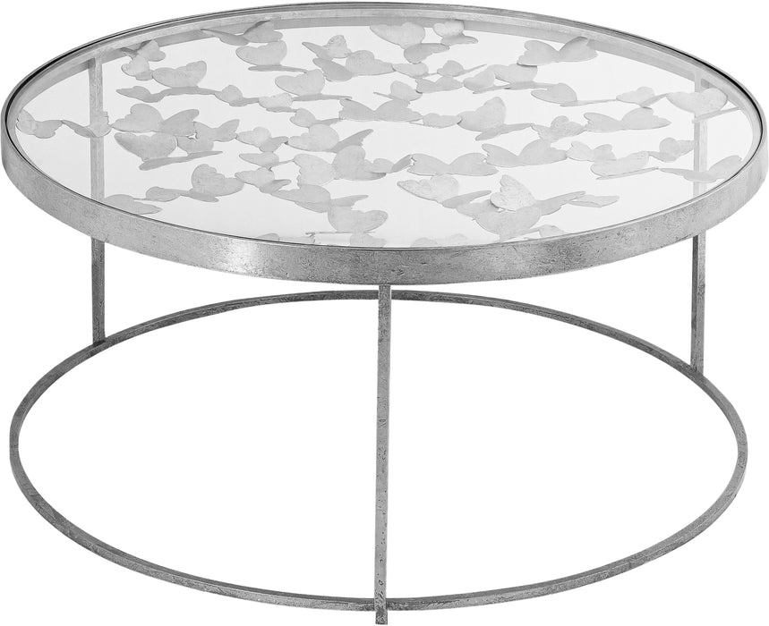 Butterfly Silver Coffee Table