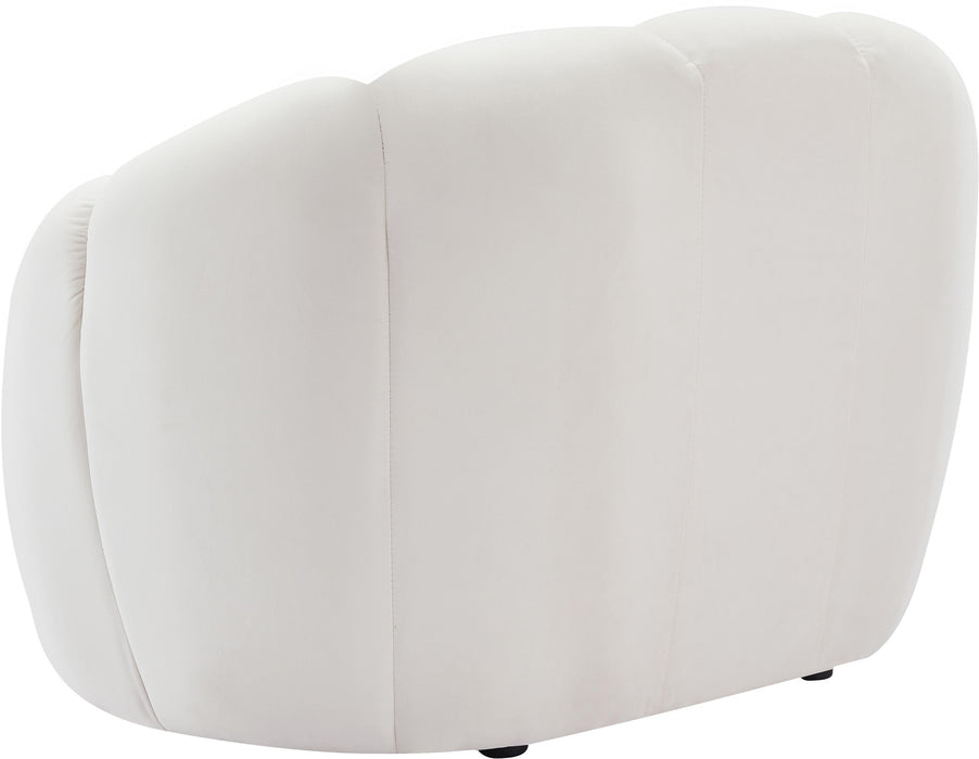 Elijah Cream Velvet Chair