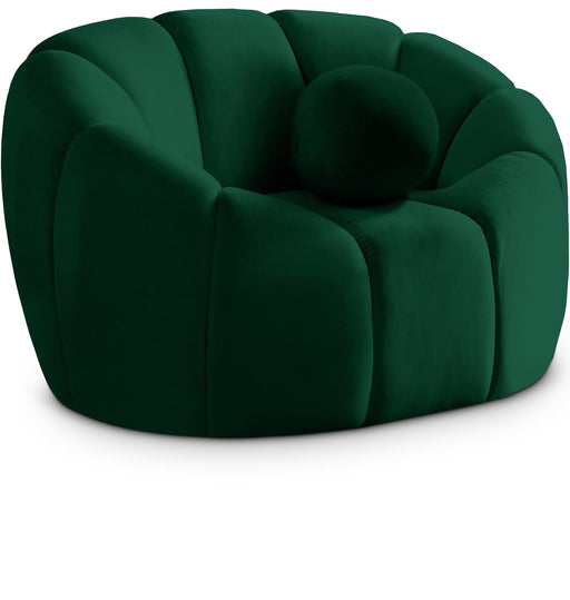 Elijah Green Velvet Chair image