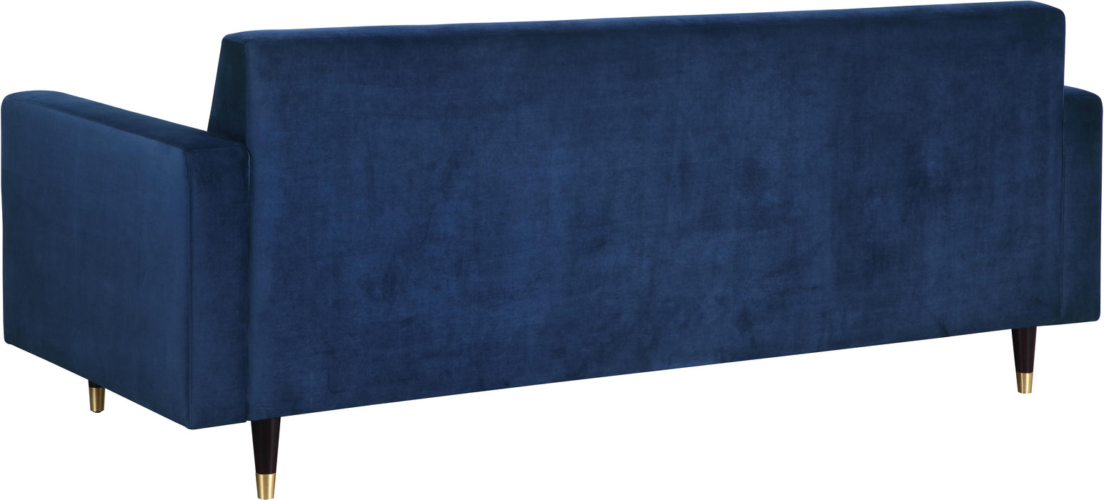 Lola Navy Velvet Sofa