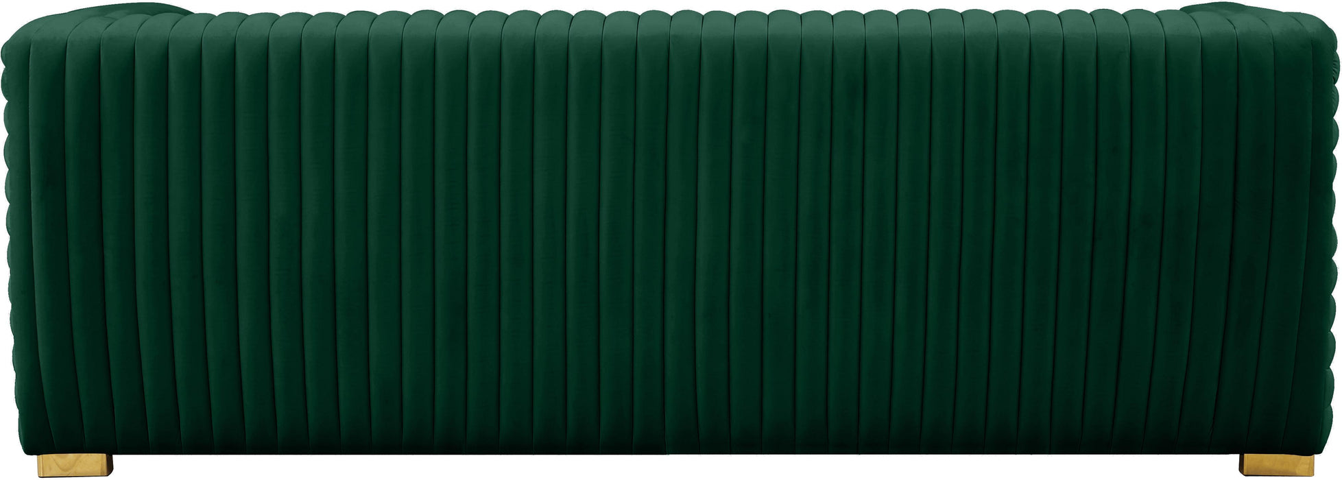 Ravish Green Velvet Sofa