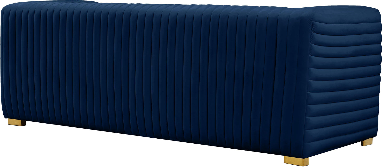 Ravish Navy Velvet Sofa