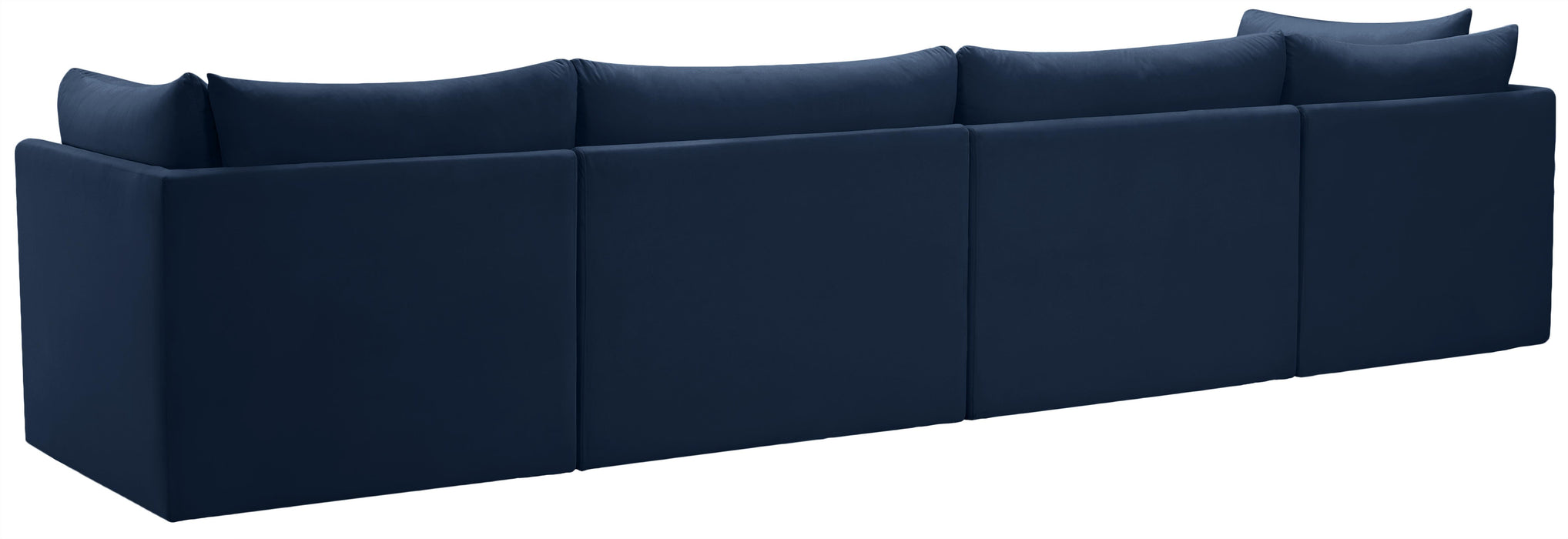 Jacob Navy Velvet Modular Sofa