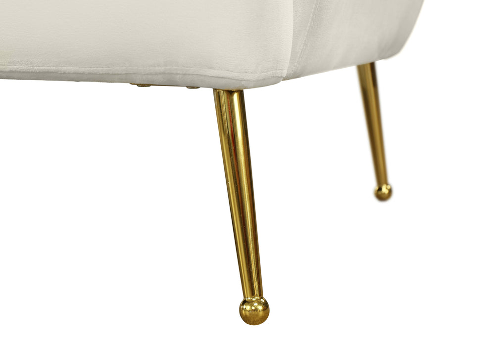 Tori Cream Velvet Chair