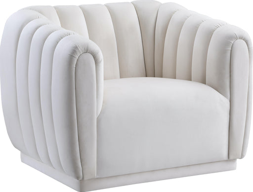 Dixie Cream Velvet Chair image