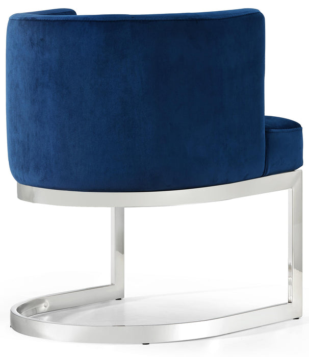 Gianna Navy Velvet Dining Chair