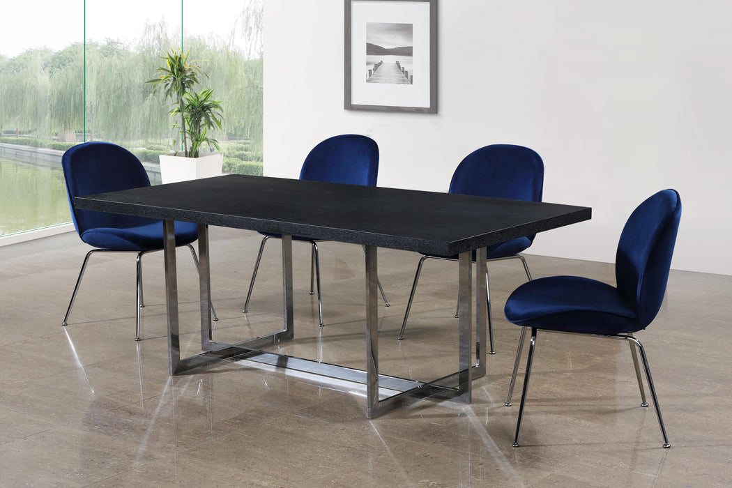 Elle Chrome Dining Table