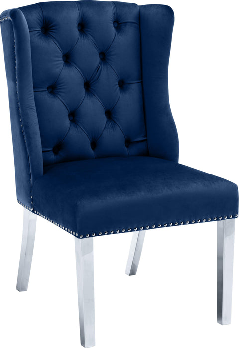 Suri Navy Velvet Dining Chair