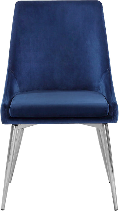 Karina Navy Velvet Dining Chair