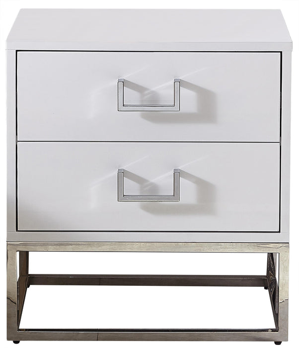 Nova White Side Table