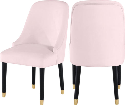 Omni Pink Velvet Dining Chair image