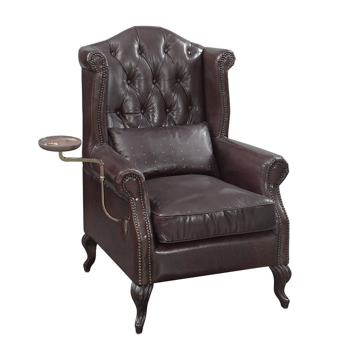 Pino - Accent Chair - Vintage Brown