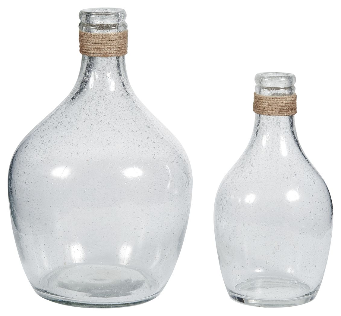 Marcin - Vase Set (Set of 2) - Clear