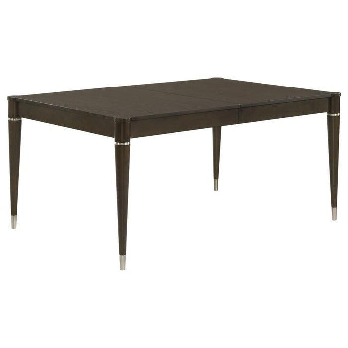 Reseda - 81" Extension Leaf Dining Table - Ash Brown