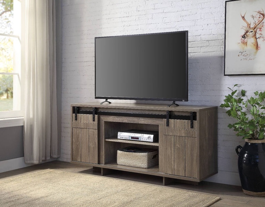 Bellarosa - TV Stand - Gray Washed