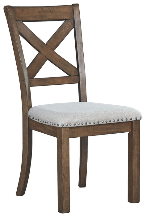 Moriville - Beige - Dining Uph Side Chair (Set of 2)