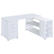 Yvette - 3-Drawer L-Shape Computer Desk