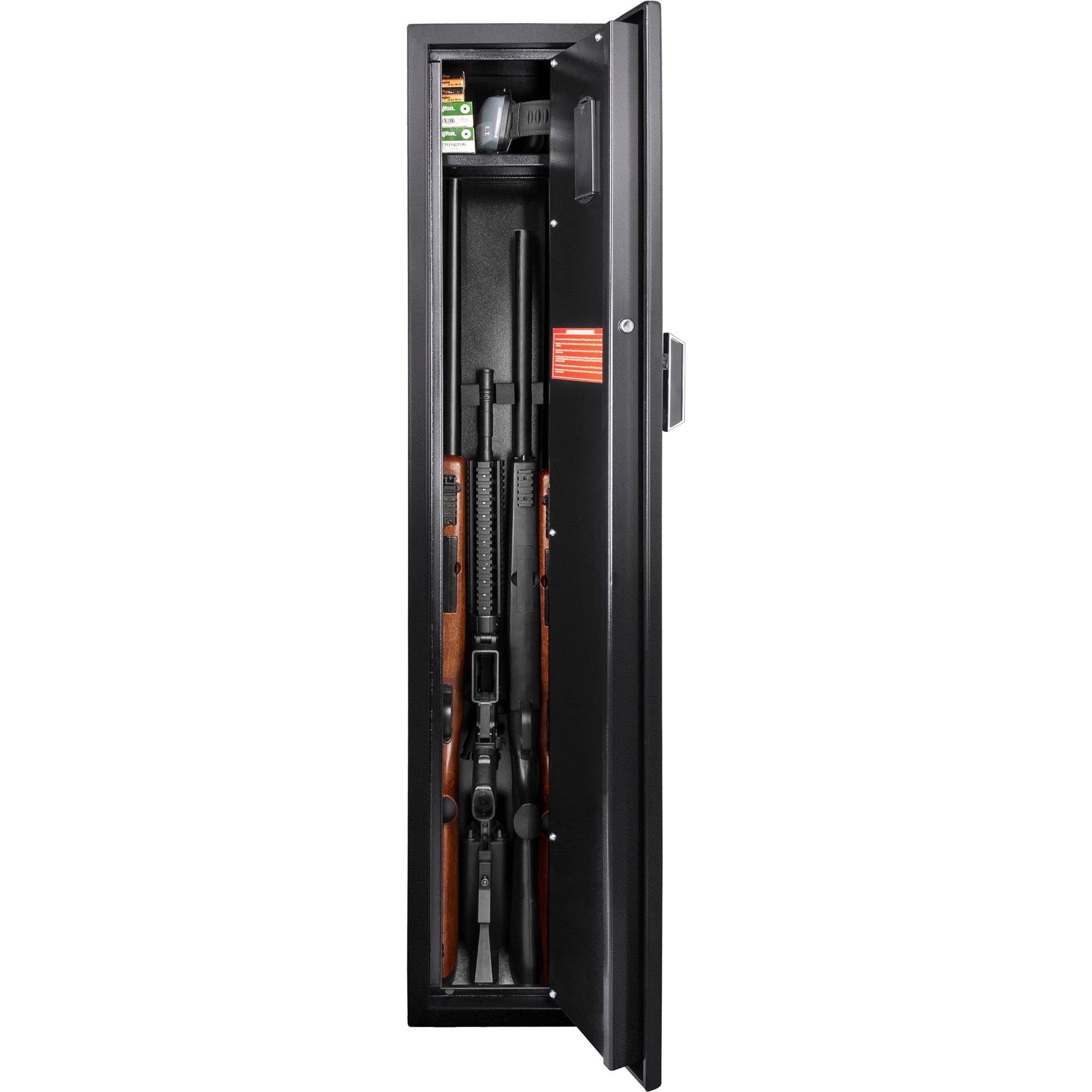 1.83 Cu Ft Biometric Keypad Rifle Safe - Black