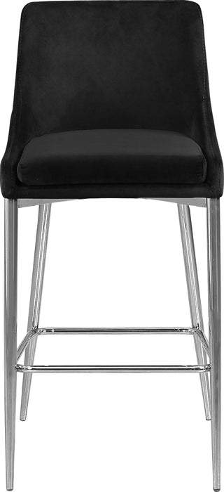 Karina - Stool with Chrome Legs (Set of 2)