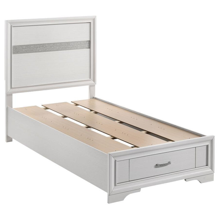 Miranda - Wood Storage Panel Bed