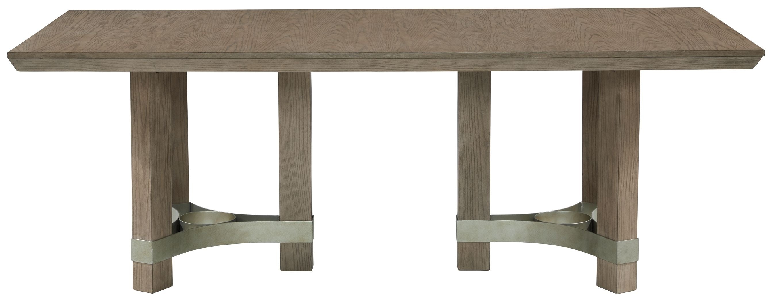 Chrestner - Rectangular Dining Room Table - Gray