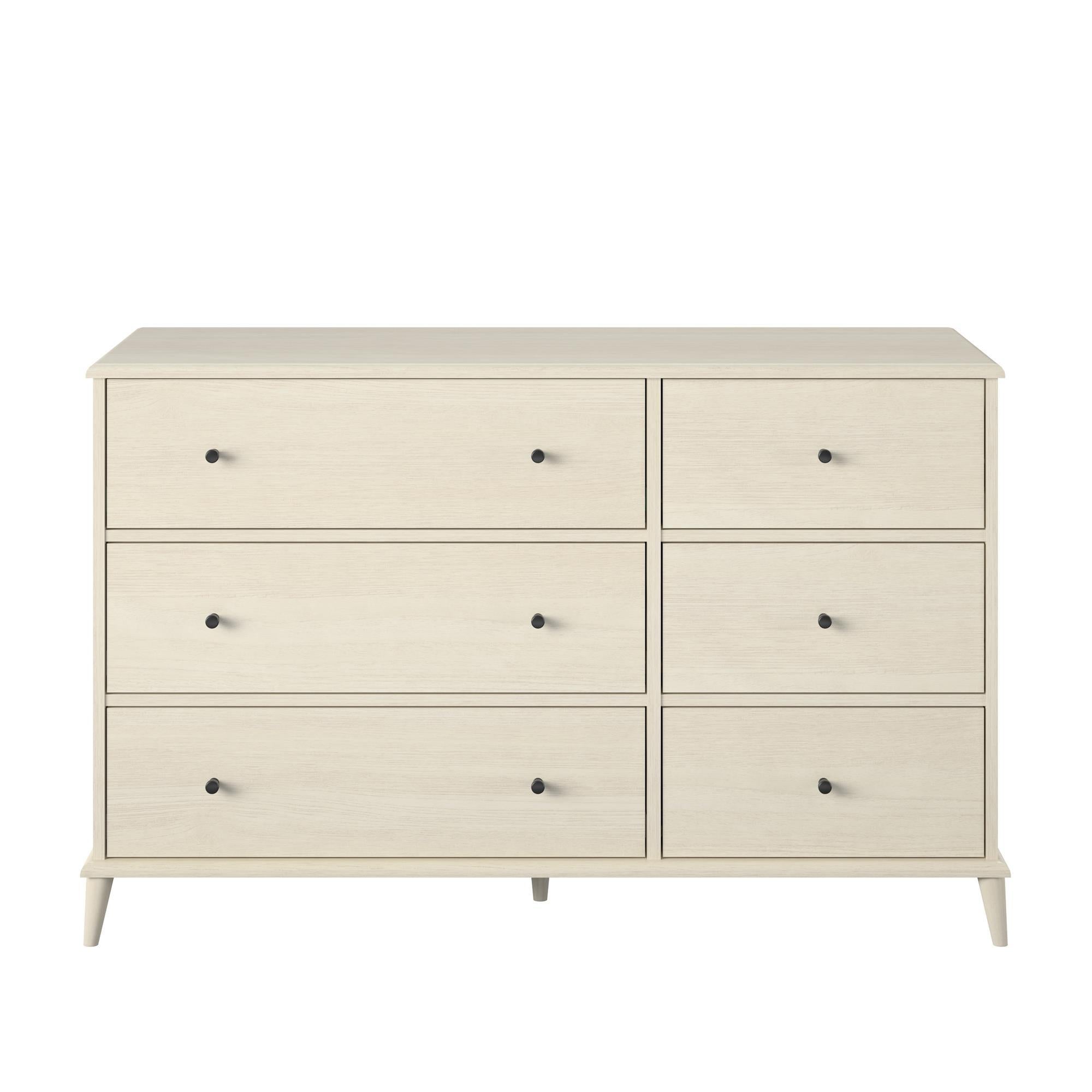 Farnsworth - 6 Drawer Dresser - Ivory