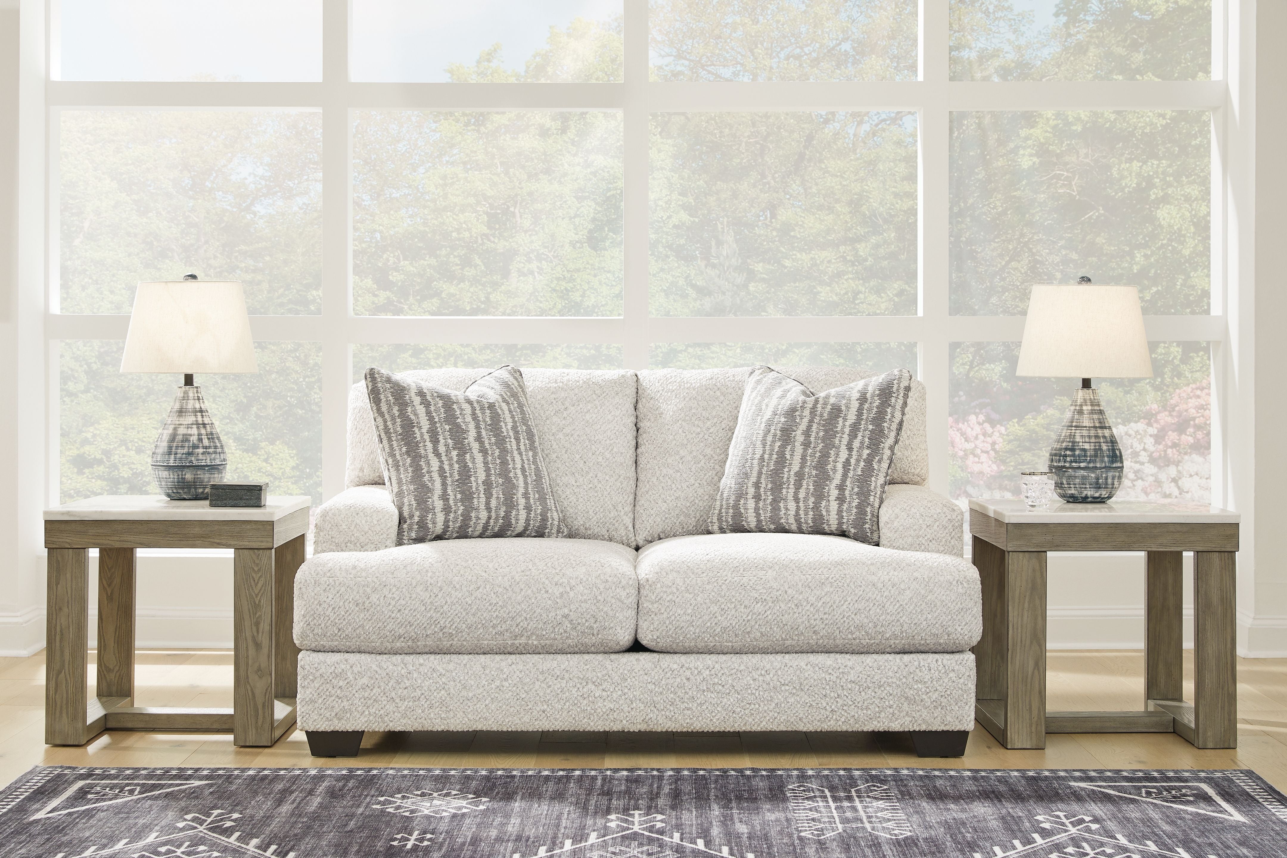 Brebryan - Loveseat - Flannel