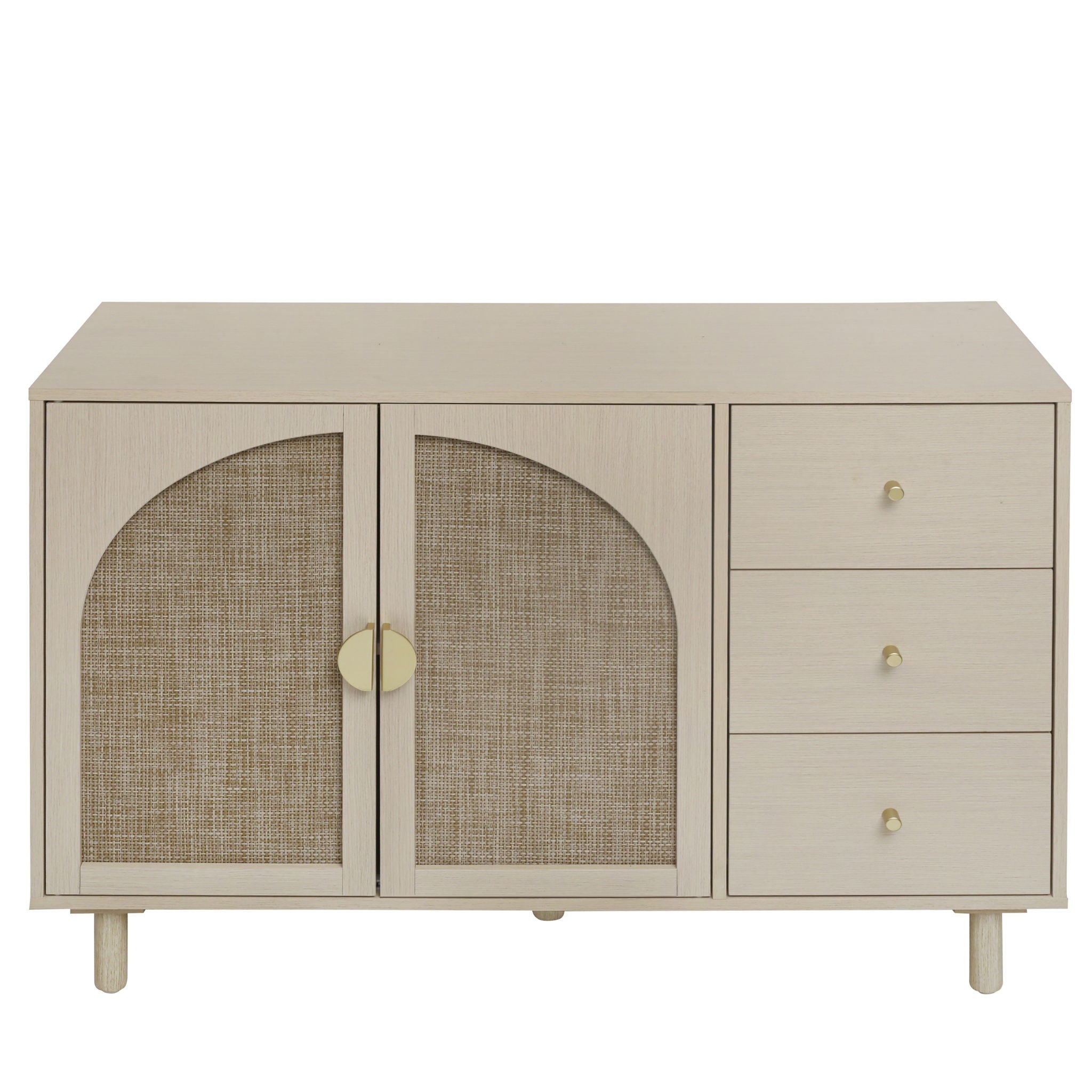 2 Door 3 Drawer Cabinet, Adjustable Storage System