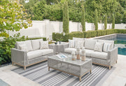 Seton Creek - 4 Pc. - Lounge Set - Gray