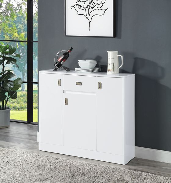 Pagan - Server - White High Gloss Finish