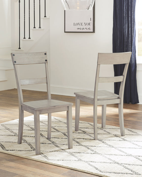 Loratti - Gray - Dining Room Side Chair (Set of 2)