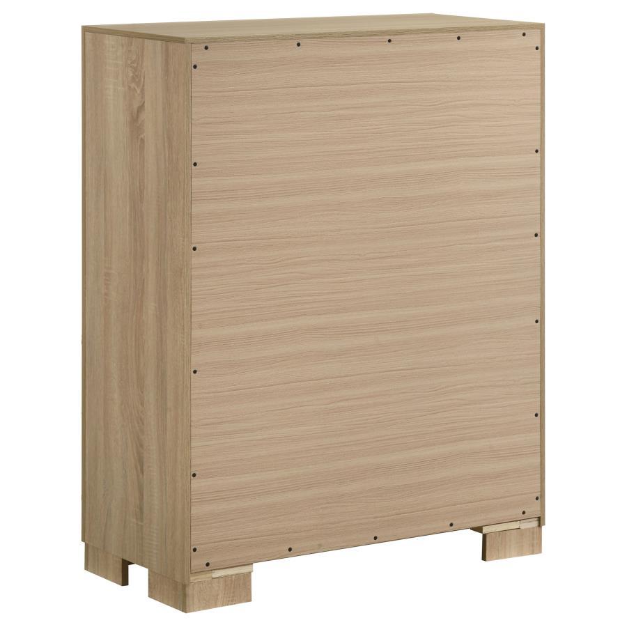 Arielle - 4-Drawer Bedroom Chest Of Drawers - Light Oak