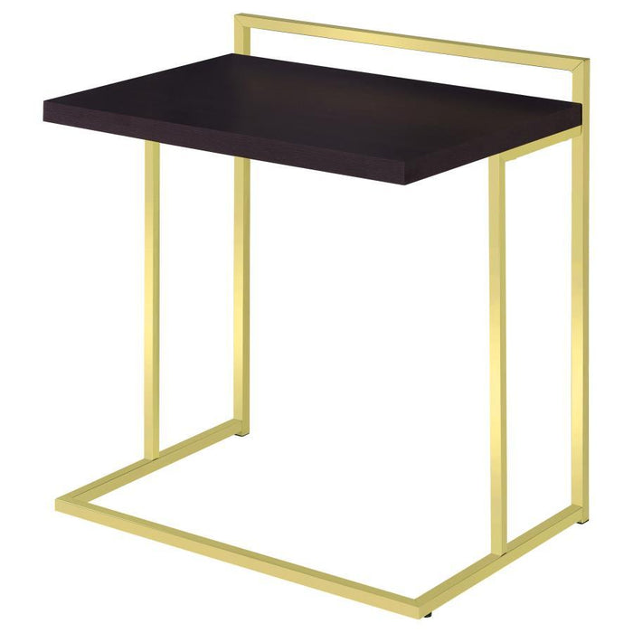 Dani - Rectangular C-Shaped Sofa Side Table