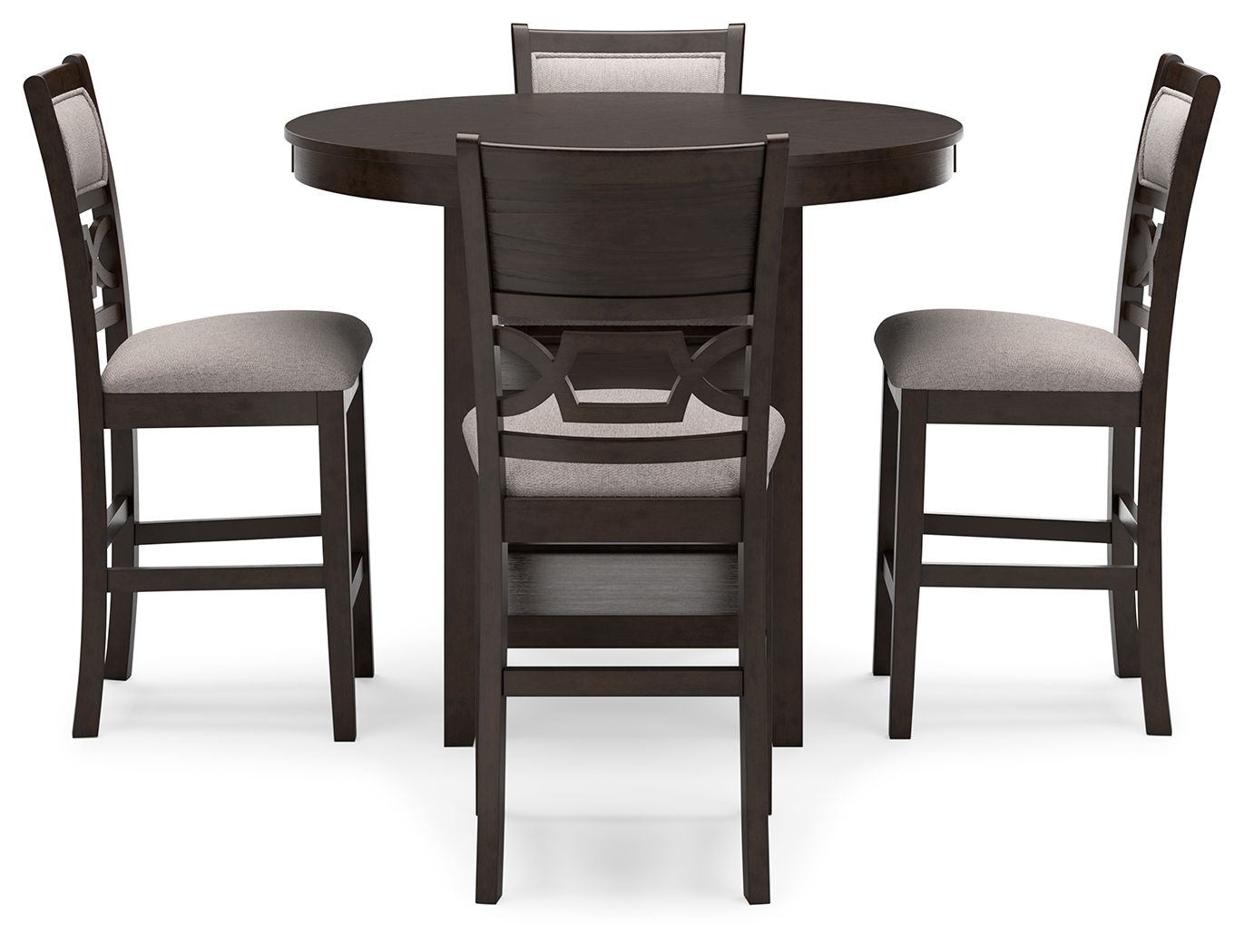 Langwest - Dining Room Counter Table Set (Set of 5) - Brown