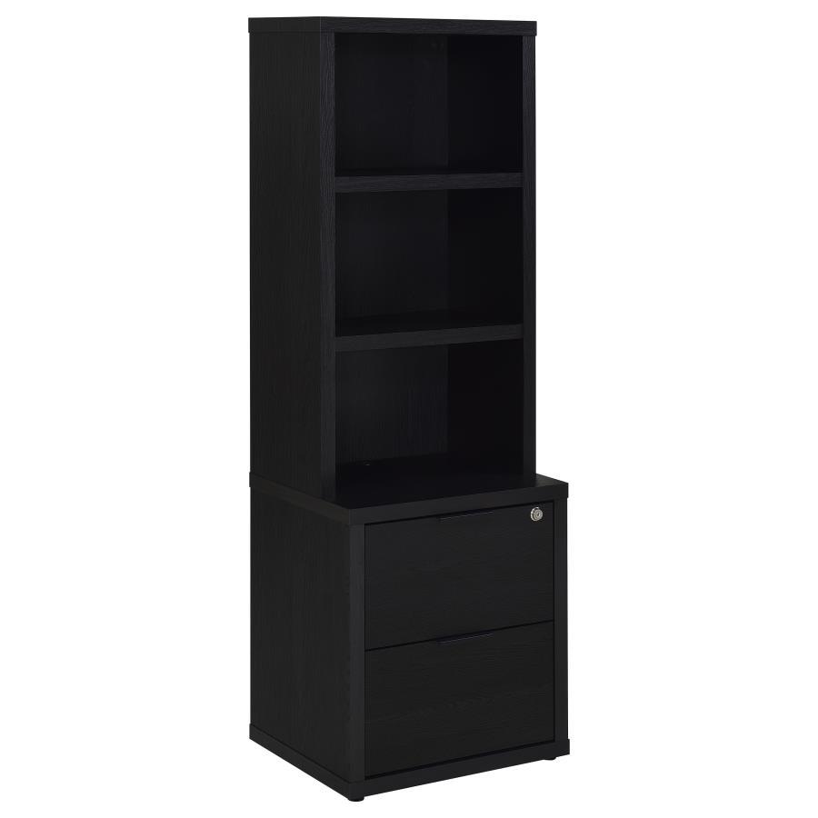 Westpark - 3 Piece Wall Unit Bookcase Set With USB